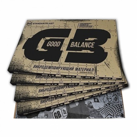 Insonorizant Auto - Pachet insonorizant auto STP GB 4, 4 x Bulk Pack, 7.2 m2