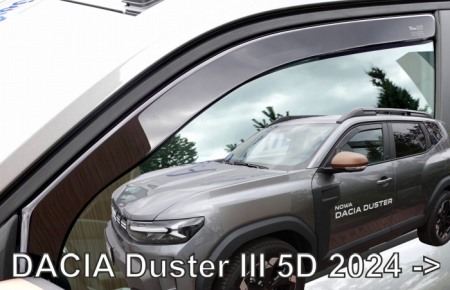Paravanturi auto - Paravanturi Heko Compatibile Dacia Duster III 2024-Prezent usi fata