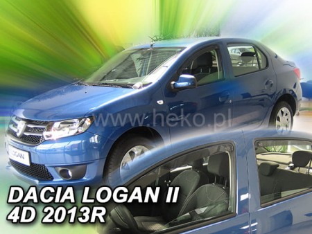 Paravanturi auto - Paravanturi Heko Compatibile Dacia Logan II/ Sandero II/ Mcv II 2013-2020 usi fata
