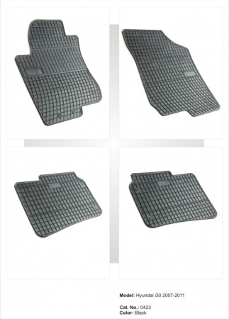 Covorase cauciuc auto dedicate - Presuri auto pentru hyundai i30 2007-2011