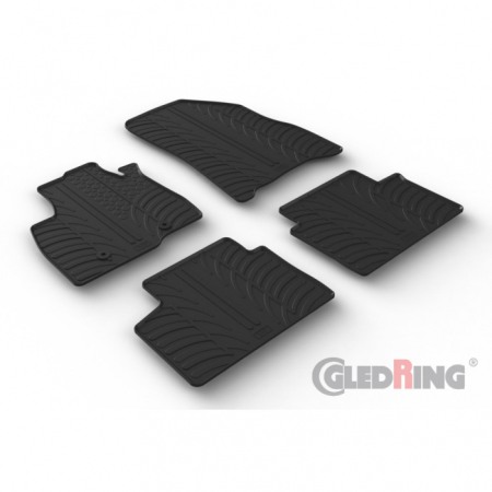 Covorase cauciuc auto dedicate - Presuri auto speciale pentru Dacia Duster 3 Mild Hybrid 2024-prezent, Gledring Slovenia