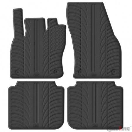 Covorase cauciuc auto dedicate - Presuri auto speciale pentru Skoda Kodiaq 1 2017-2024, Gledring Slovenia