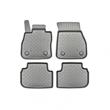 Covorase cauciuc auto dedicate - Presuri BMW Seria 1 F40 stil tavita cu margini inalte, 2019-prezent, Aristar