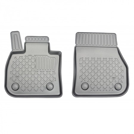 Covorase cauciuc auto dedicate - Presuri BMW X1 U11 stil tavita cu margini inalte, 2022-prezent, Aristar (2 locuri fata)