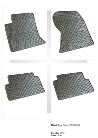 Covorase cauciuc auto dedicate - Presuri cauciuc auto dedicate Ford Focus I Frogum