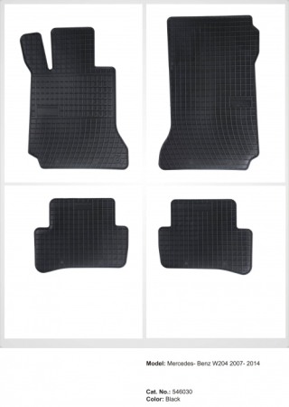 Covorase cauciuc auto dedicate - Presuri cauciuc auto dedicate Mercedes C-Class W204 Frogum