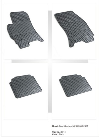 Covorase cauciuc auto dedicate - Presuri cauciuc dedicate Ford Mondeo Mk3