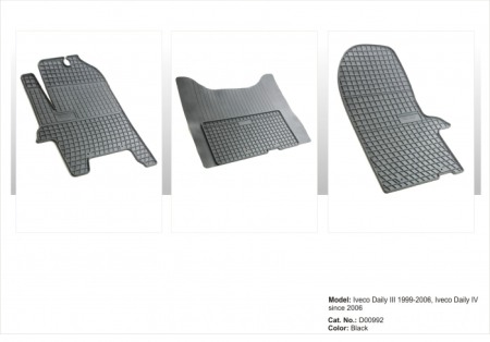 Covorase cauciuc auto dedicate - Presuri cauciuc Iveco Daily Frogum