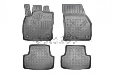 Covorase cauciuc auto dedicate - Presuri cauciuc tip tavita Seat Ateca SUV/5 09.2016- / Skoda Karoq SUV/5