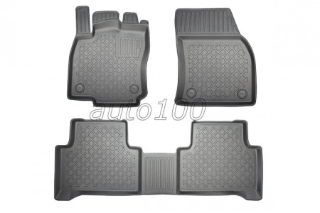 Covorase cauciuc auto dedicate - Presuri cauciuc tip tavita Volkswagen Touran II (5T) 5/7 seats V/5 09.2015