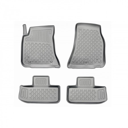 Covorase cauciuc auto dedicate - Presuri Dodge Challenger 3 cu facelift stil tavita cu margini inalte, 2014-prezent, Aristar