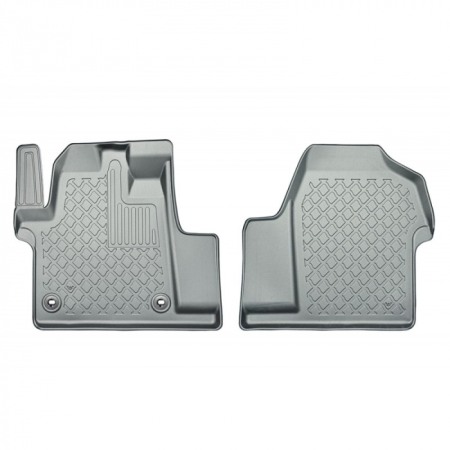 Covorase cauciuc auto dedicate - Presuri Fiat Scudo 3 / E-Scudo stil tavita cu margini inalte, 2019-prezent, Aristar (2 locuri fata)