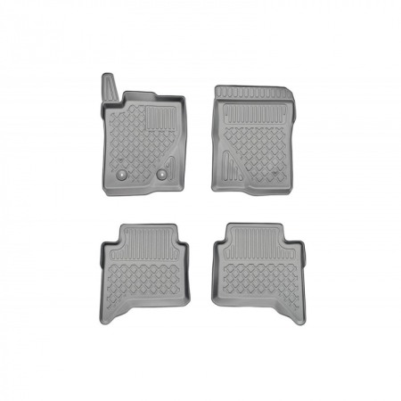 Covorase cauciuc auto dedicate - Presuri Ford Ranger T6.2 P703 / Ranger Raptor stil tavita cu margini inalte, 2023-prezent, Aristar