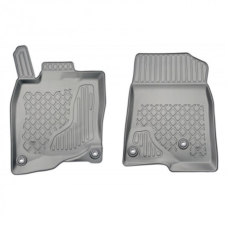 Covorase cauciuc auto dedicate - Presuri Honda Civic XI / Civic e:HEV Hybrid, stil tavita cu margini inalte, 2022-prezent, Aristar (2 locuri fata)