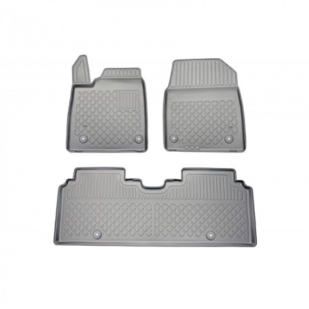 Covorase cauciuc auto dedicate - Presuri Kia EV6 stil tavita cu margini inalte, 2021-prezent, Aristar 603819