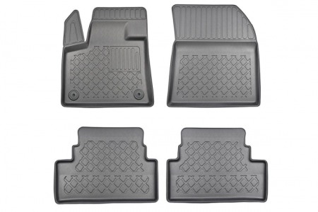 Covorase cauciuc auto dedicate - Presuri Peugeot 3008 (2) stil tavita cu margini inalte, 2016-prezent, Aristar