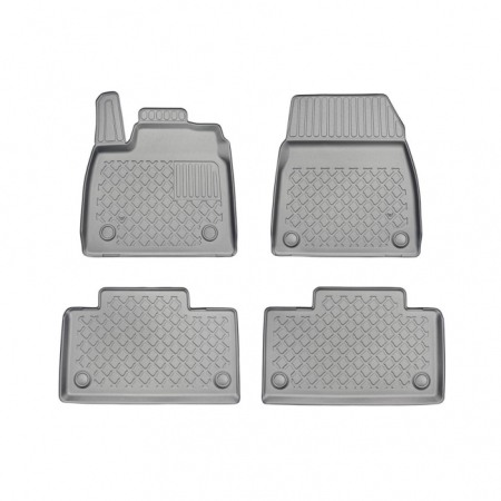 Covorase cauciuc auto dedicate - Presuri Renault Scenic 5 E-Tech Electric, stil tavita cu margini inalte, 2024-prezent, Aristar