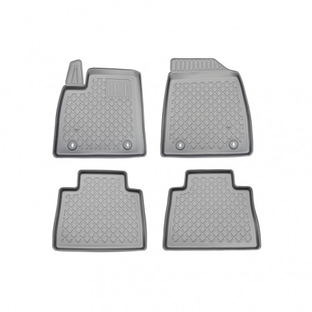 Covorase cauciuc auto dedicate - Presuri stil tavita cu margini inalte dedicate MG HS 2018-2024, Aristar