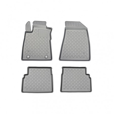 Covorase cauciuc auto dedicate - Presuri stil tavita cu margini inalte dedicate MG ZS 2017-2024, Aristar (motor termic)