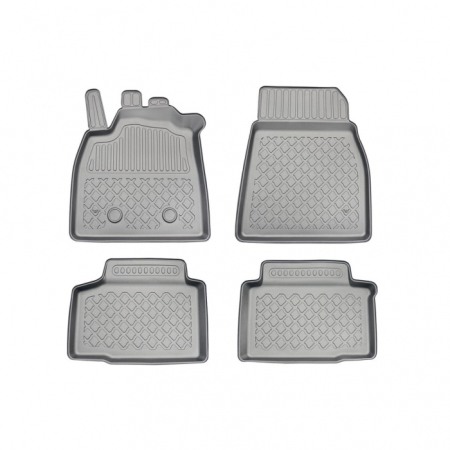 Covorase cauciuc auto dedicate - Presuri stil tavita Dacia Duster 3 eco-G (GPL) / Full Hybrid, 2024-prezent, Aristar