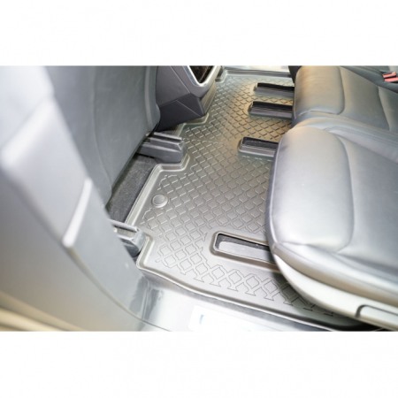 Presuri stil tavita plasticate Tesla Model X Facelift 01.2021-prezent, randurile 2-3 la masini cu 5/7 locuri, Aristar [1]