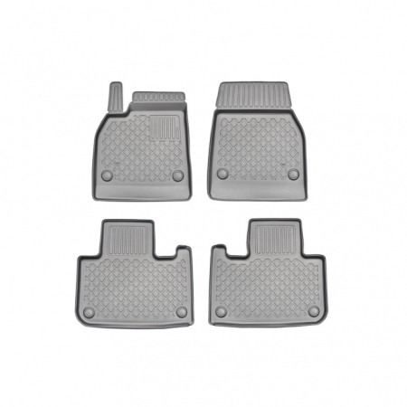 Covorase cauciuc auto dedicate - Preșuri Tesla Model Y Juniper, stil tăviță cu margini înalte, 2025-prezent, Aristar