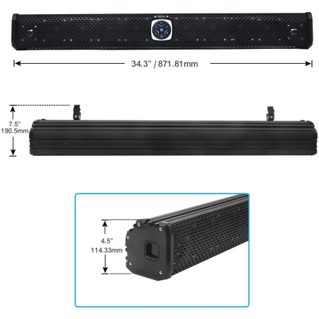 PSB11 Soundbar Recoil All-in-One cu 11 difuzoare  [1]