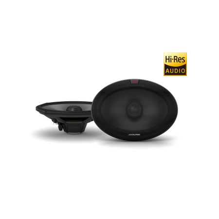 Car Audio/Difuzoare - R-S69.2 DIFUZOARE COAXIALE OVALE ALPINE 6″X9″, 100W RMS