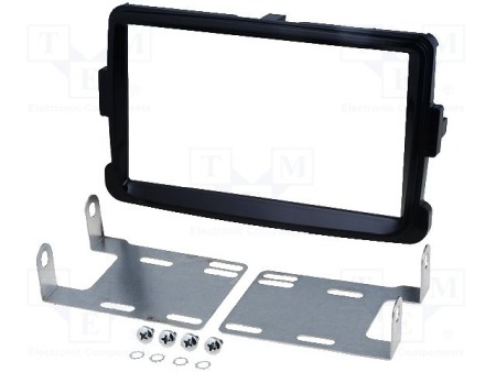 Accesorii Sisteme Audio - Rama adaptare radio 2DIN Dacia Dokker, Duster, Lodgy, Sandero negru metalizat