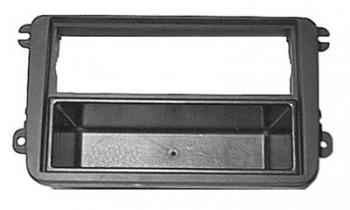 Accesorii Sisteme Audio - Rama adaptoare radio 1DIN Skoda, VW, Seat (cu buzunar) 40.145