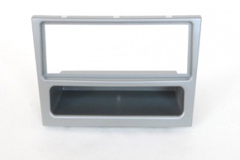 Accesorii Sisteme Audio - Rama cadru radio auto 1DIN argintiu pentru Opel, Suzuki si Renault