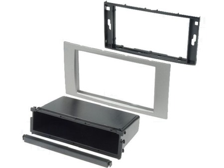 Accesorii Sisteme Audio - Rama radio 1DIN cu buzunar FORD 281114-08-3-0 argintie