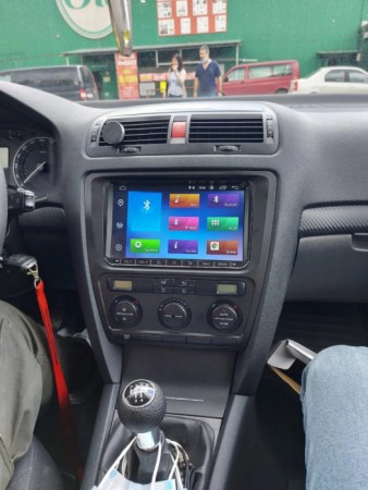 Rama radio 2DIN Skoda Octavia 2005-2009 climatronic AR162 [4]