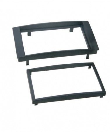Accesorii Sisteme Audio - Rama radio fixare 2DIN negru VW T5, Touareg 4L