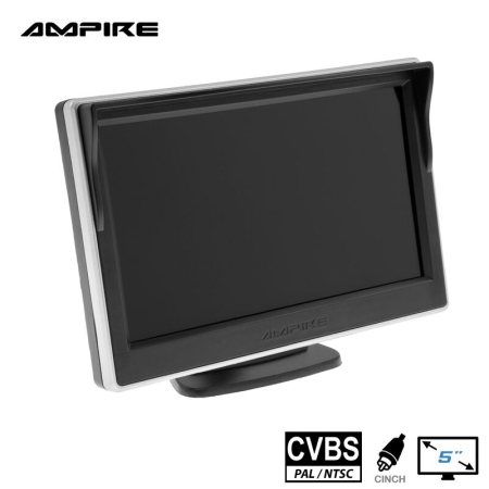 Parcare & monitorizare/Monitoare redare camera - RVM051 Monitor Ampire de 5″ pentru redare camera