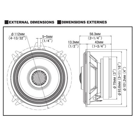S2-S40 DIFUZOARE COAXIALE ALPINE DE 10CM, 55W RMS [1]