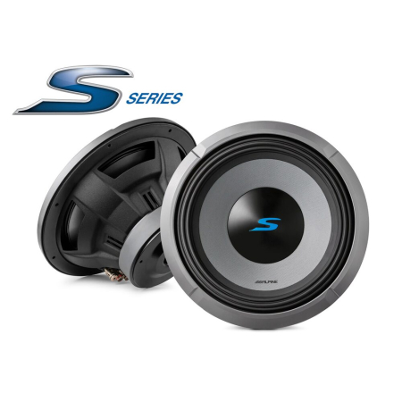 Car Audio/Subwoofere - S2-W12D4 SUBWOOFER ALPINE DE 30CM (12″), 4Ω+4Ω, 1800W