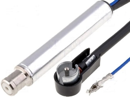 Accesorii Sisteme Audio - Separator antenă; ISO soclu, ISO mufă în unghi; Audi, Seat, VW