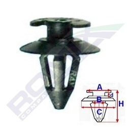 Echipamente atelier - Set 10 clipsuri agrafe tapiterie BMW, Seat, VW