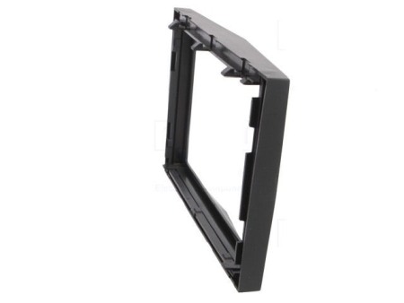 Set 2 rame Opel Astra H, 2DIN gri inchis [1]