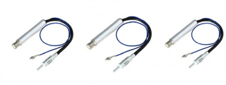 Pachete Audio - Set 3 bucati adaptor antena cu alimentare 