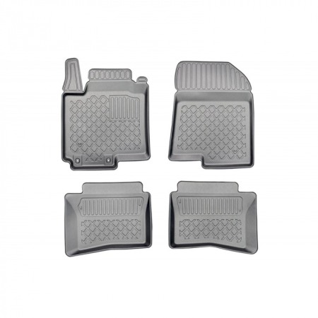 Covorase cauciuc auto dedicate - Set 4 covorase tip tavita Hyundai Bayon / i20 productie 2021-prezent