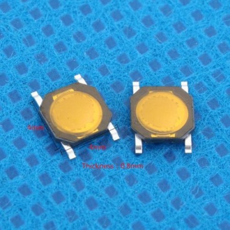 Set 5 bucati Butoane SMD comutator membrana switch 4x4x0.8mm [2]