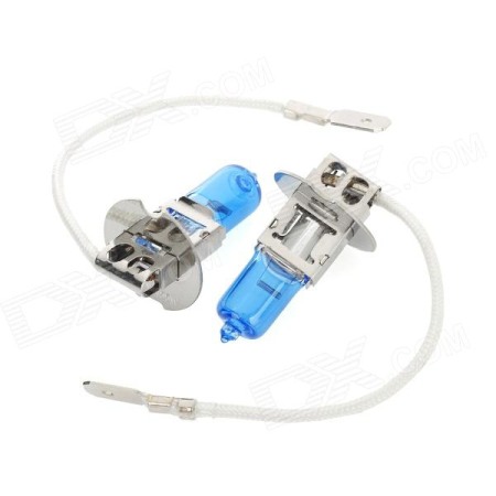 Accesorii instalare/Becuri - Set becuri H3 HNG 5500K 55W Super White Halogen