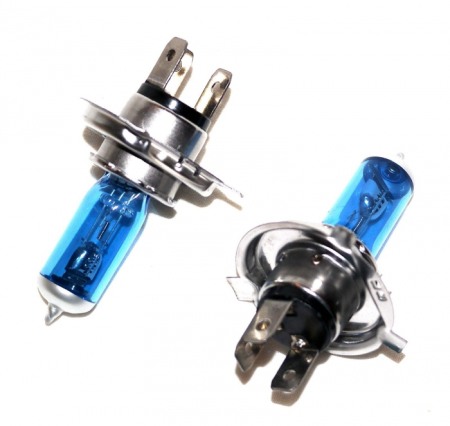 Accesorii instalare/Becuri - Set becuri H4 HNG 5500K 60/55W Super White Halogen