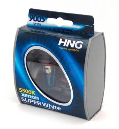 Accesorii instalare/Becuri - Set becuri HB3 (9005) HNG 5500K 55W Super White Halogen