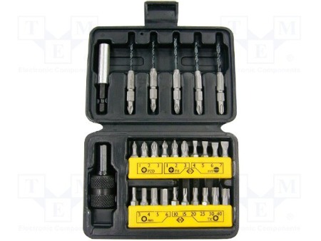 Echipamente atelier - Set capete surubelnita T4519 - 27 bucati