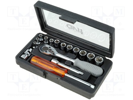 Instrumente Atelier - Set chei 16 bucati oţel crom-vanadium