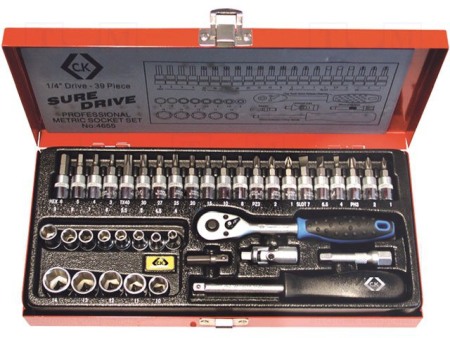 Instrumente Atelier - Set chei 39 bucati otel