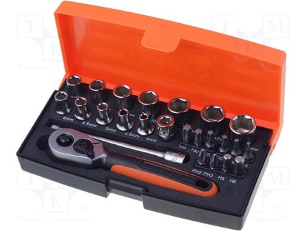 Instrumente Atelier - Set chei capete de surubelnita 26bucati